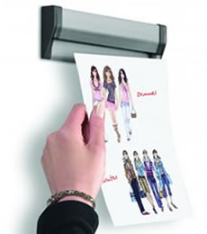 Memo Rail for Paper & Photo Hanging